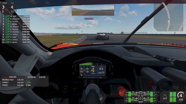 Automobilista 2 Release V1.3.8.1 [4K] [HDR] Porsche 911 GT3 R @ Termas De Rio Hondo (Argentine) смотреть онлайн