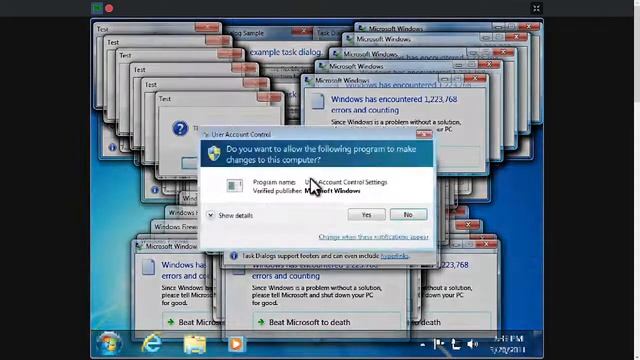 Windows 7 Crazy Error смотреть онлайн