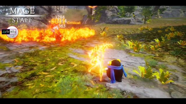 Mage Traha Global - Staff Weapon Skills Gameplay (Android Mobile) смотреть онлайн