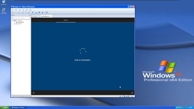 Installing Windows 10 on Windows XP смотреть онлайн