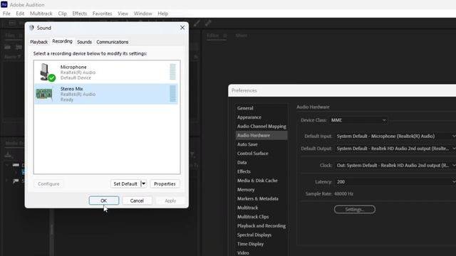 How to Record System Audio in Adobe Audition 2024 смотреть онлайн