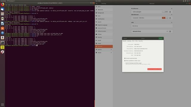 How to Adding Dot1x certificate to Ubuntu 18.04 смотреть онлайн