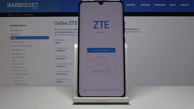 How to Enter Recovery Mode in ZTE Axon 10 Pro – Android System Recovery смотреть онлайн