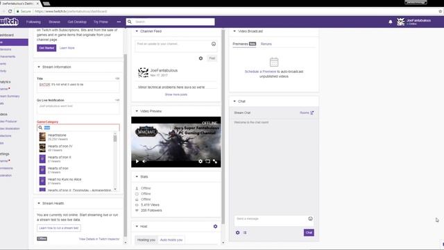Joe's Vlog: Twitch tells me how many people are watching games... смотреть онлайн