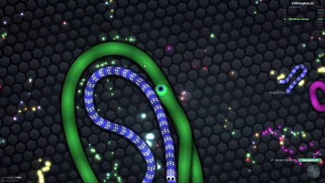 23K TRIPPLE TRAPPING TOP PLAYER - Strange Glitch- Slither.io Top Player Gameplay Funny Moments