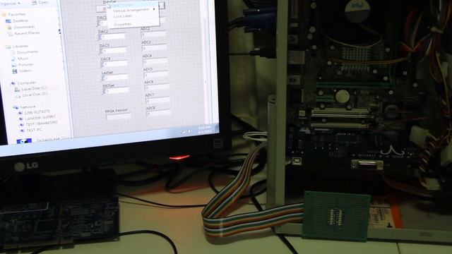 FPGA PCI board on Windows 7 смотреть онлайн