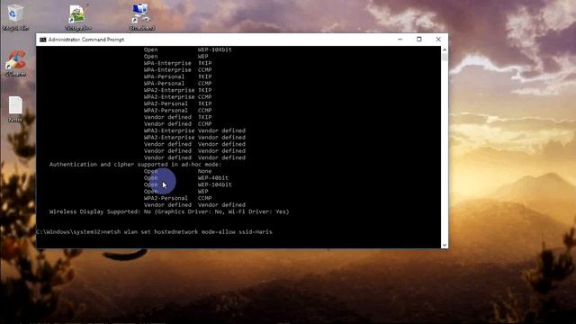 How to create a hosted network (Wi-Fi Hotspt) on Windows 10 смотреть онлайн