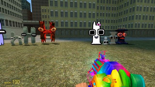 ALL GARTEN OF BANBAN 1-2 vs ALPHABET LORE (A-Z) FAMILY In BIG CITY [Garry's Mod] смотреть онлайн