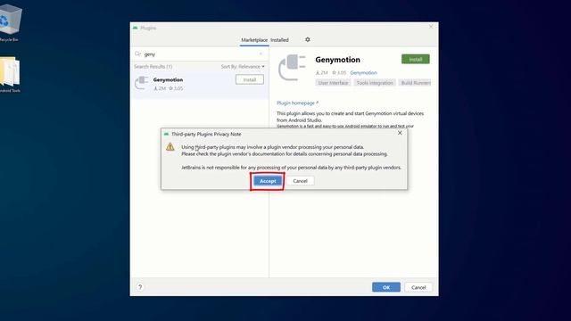 Install genymotion plugin in Android Studio смотреть онлайн