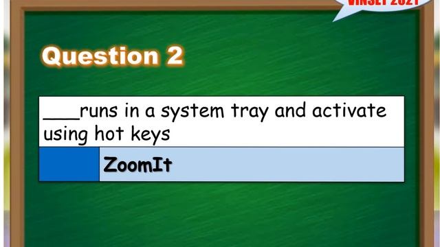 VINSET 2.0 Answer Key | Interactive PowerPoint Plugins | DAY 3 EXIT QUIZ Virtual INSET 2021 смотреть онлайн