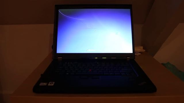 Lenovo ThinkPad T500 Booting time Windows 7 смотреть онлайн