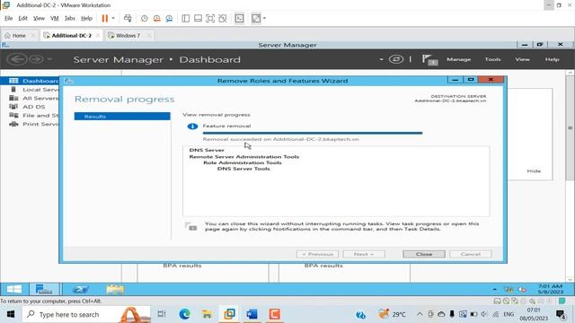 Câu 1: Xóa Domain Controller trên Server 2012 смотреть онлайн