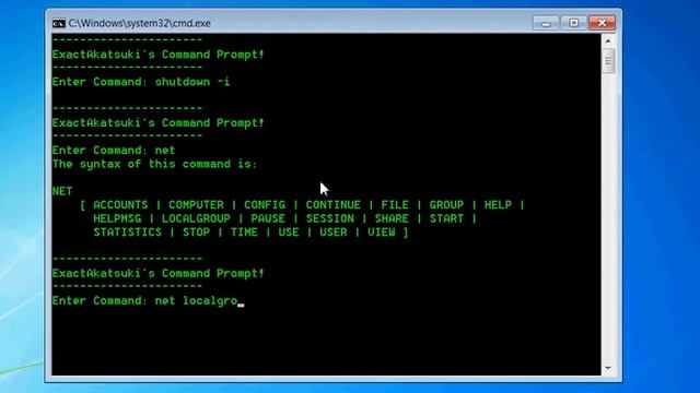 ExactAkatsuki's Custom Command Prompt + Download смотреть онлайн