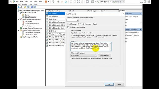 1. File Server Resource Manager (FSRM) смотреть онлайн