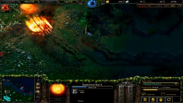 DotA - Phoenix Icarus Supernova Teleport смотреть онлайн