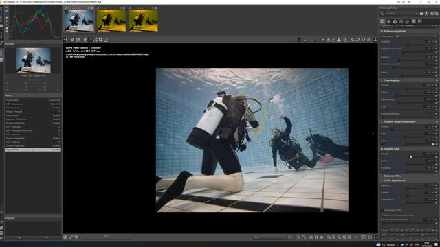 Editing Underwater GoPro photos - using FREE software (RawTherapee) смотреть онлайн
