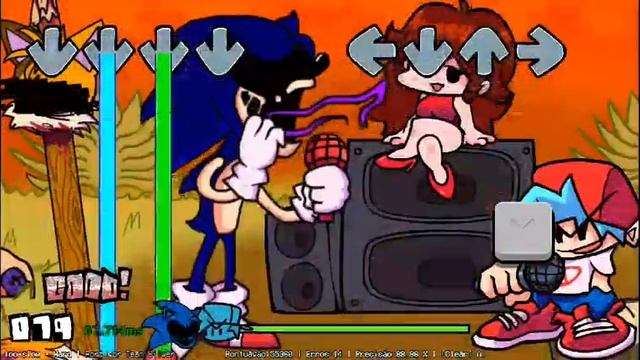 fnf Vs sonic.exe Android game Baja 🗂️ round 2 sonic.exe mod смотреть онлайн