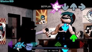 FNF Animatronic BF & GF - Dave and Bamdi Extended - Psych Engine Port - ( Android / PC )