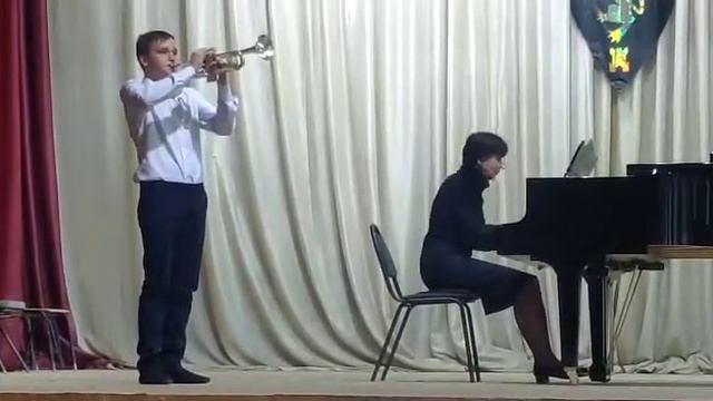 Академический экзамен по специальности.1 курс.Брянский колледж искусств. смотреть онлайн