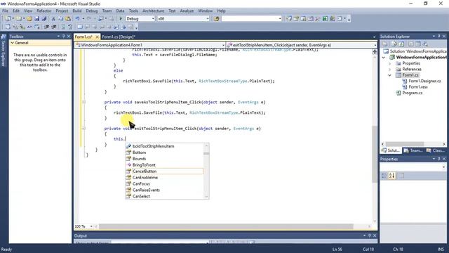 Notepad/Textpad (Implement Textpad application using Richtextbox.) смотреть онлайн