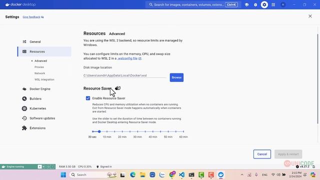 Hướng dẫn chi tiết cài đặt Docker và WSL trên Windows смотреть онлайн