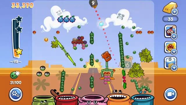 papa pear saga level 418 no boosters NEW смотреть онлайн
