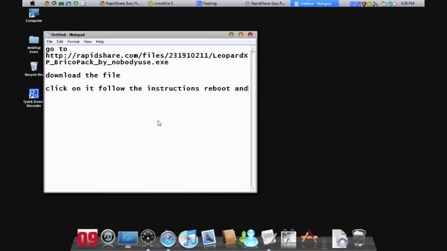How to make Windows XP into Mac OS X update vista also!!!(read description) смотреть онлайн