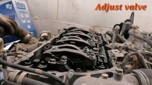 Engine Tune Up or Adjust Valve  ISUZU 4HK