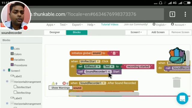 Audio recording App Professional App | by Infomania Talk | Thunkable tutorial hindi android смотреть онлайн