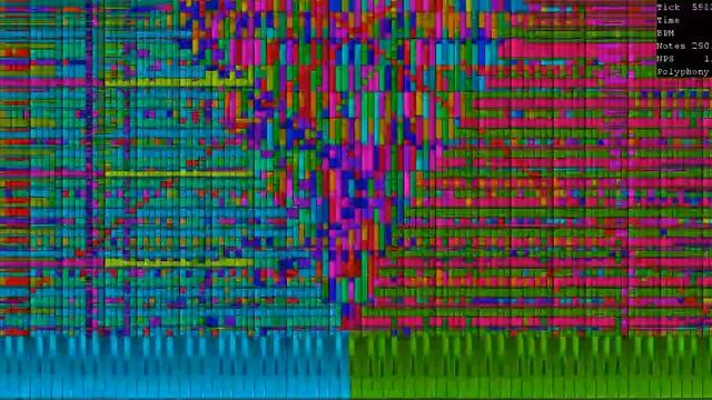 Black Midi Bad Apple Betelgeuse AlphaBuild Mode 688.8 Million Notes смотреть онлайн
