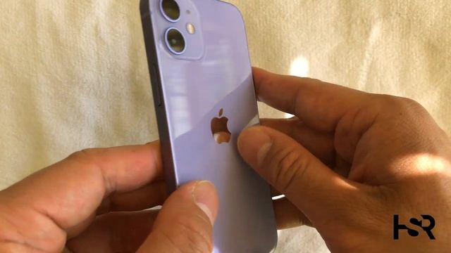 BRAND NEW Purple colour iPhone compared to black смотреть онлайн
