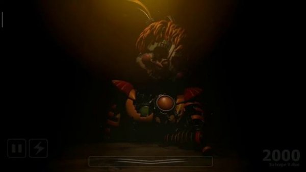 FNAF 6 FREDDY FAZBEAR PIZZARIA SIMULATOR/ Android scrap baby jumpscare salvage