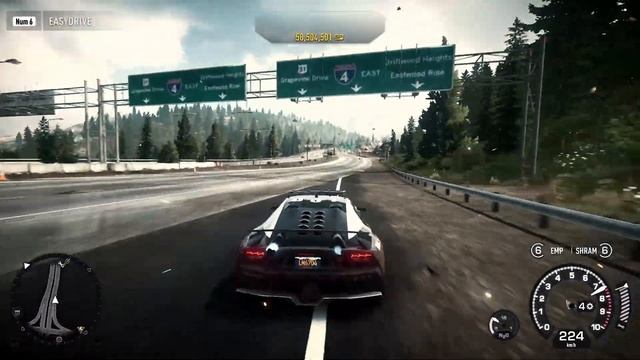 NFS Rivals - Lamborghini Sesto Elemento (Patrol) смотреть онлайн