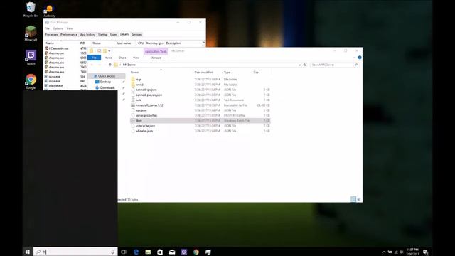 Tutorial : How To Make A Minecraft Server (1.12 + Port Forwarding) смотреть онлайн