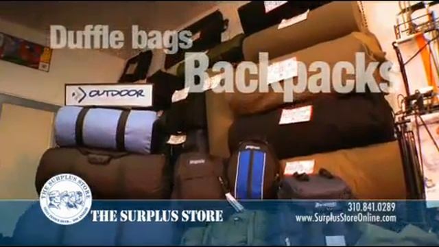 The Surplus Store commercial - emergency supplies, bags, sleeping bags смотреть онлайн
