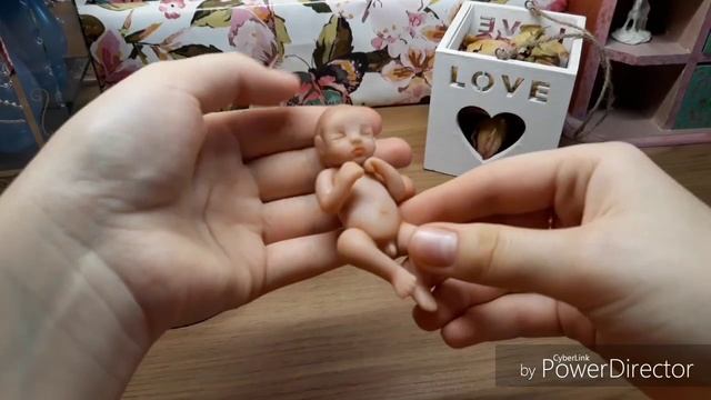 Mini Reborn! Мини реборн. Малыш из полимерной глины. ООАК. смотреть онлайн