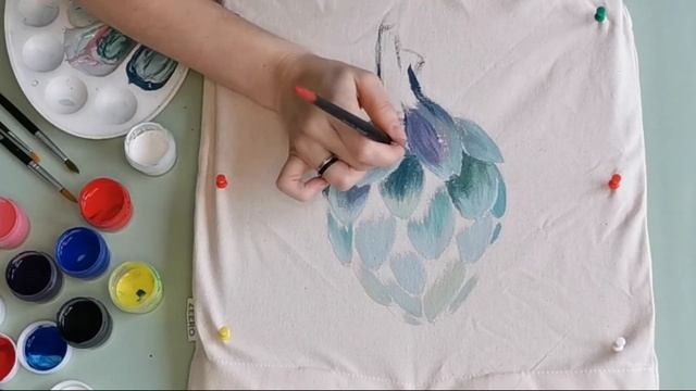 Как создать рисунок на шоппере за 20 минут без навыков рисования смотреть онлайн