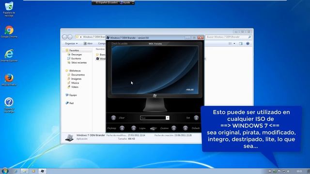 Oem Logos en Windows 7 - Incluye link de descarga смотреть онлайн