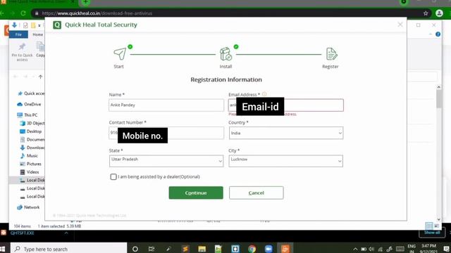#antivirus | How to Install and active Quick Heal total security | смотреть онлайн