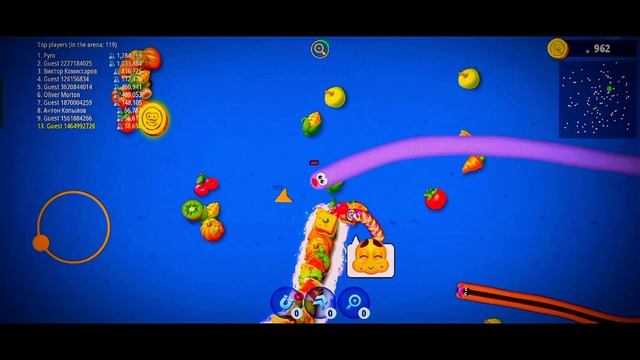 WORMSZONE.IO | GIANT SLITHER SNAKE TOP 01 / Epic Worms Zone Best Gameplay! #wormszoneio #wormszone смотреть онлайн