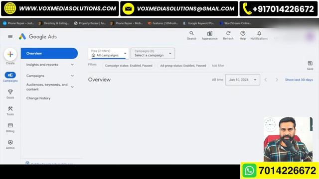 How To Create Google Ads Account | Google Ads Account Kaise Banaye 2024 смотреть онлайн