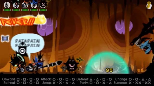 Patapon 3 - Mission 7-1: Archfiend of Valor (Floor 1) смотреть онлайн