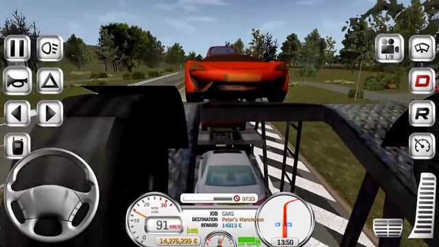 Euro Truck Evolution Simulator #10 - Truck Game Android IOS gameplay смотреть онлайн