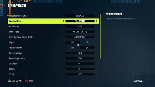 Madden NFL 23 - With The Intel HD 620 at 720p ; Acer Aspire E-15 { I5 7200U } смотреть онлайн