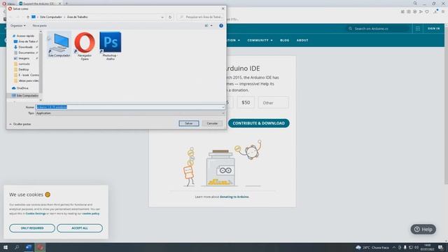 Como baixar e instalar a IDE do arduino, Fácil e Rápido смотреть онлайн