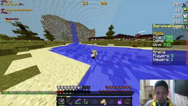 Minecraft Survival Games #71: Rush (Facecam) смотреть онлайн