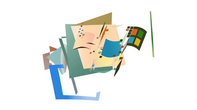 Logo Warping Transformations - Microsoft Windows Logo History