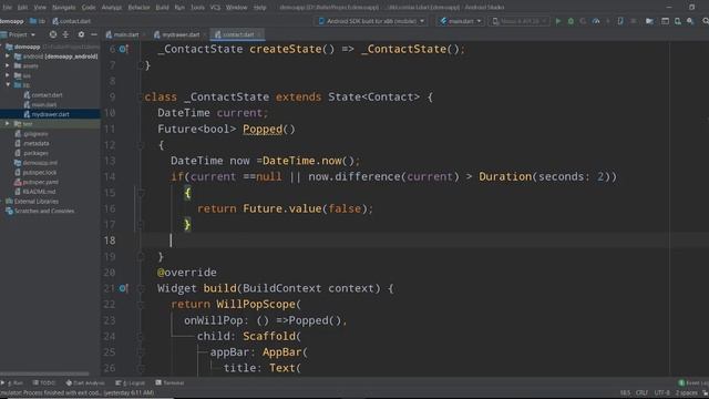 Flutter Tutorials | 23- Overriding Back button | In Urdu By Sufyan Khurshid смотреть онлайн