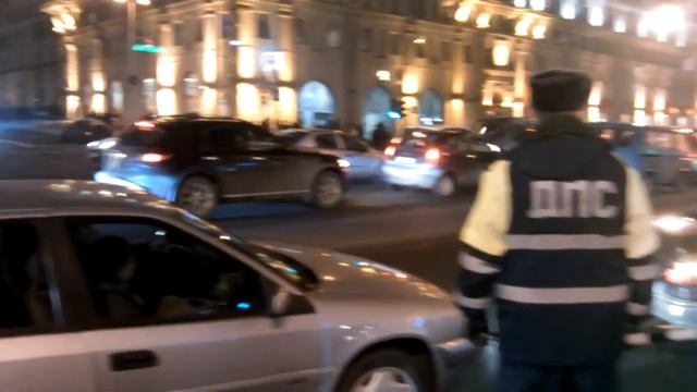 Акция "Стоп-налог" на пр-те Независимости. 20.12.2013 смотреть онлайн