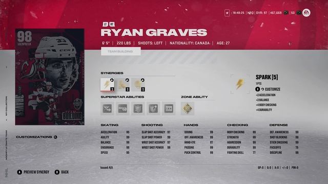 INSANE NEW 98 TEAM BUILDERS CARDS IN NHL 23 HUT! BEST ONE? смотреть онлайн